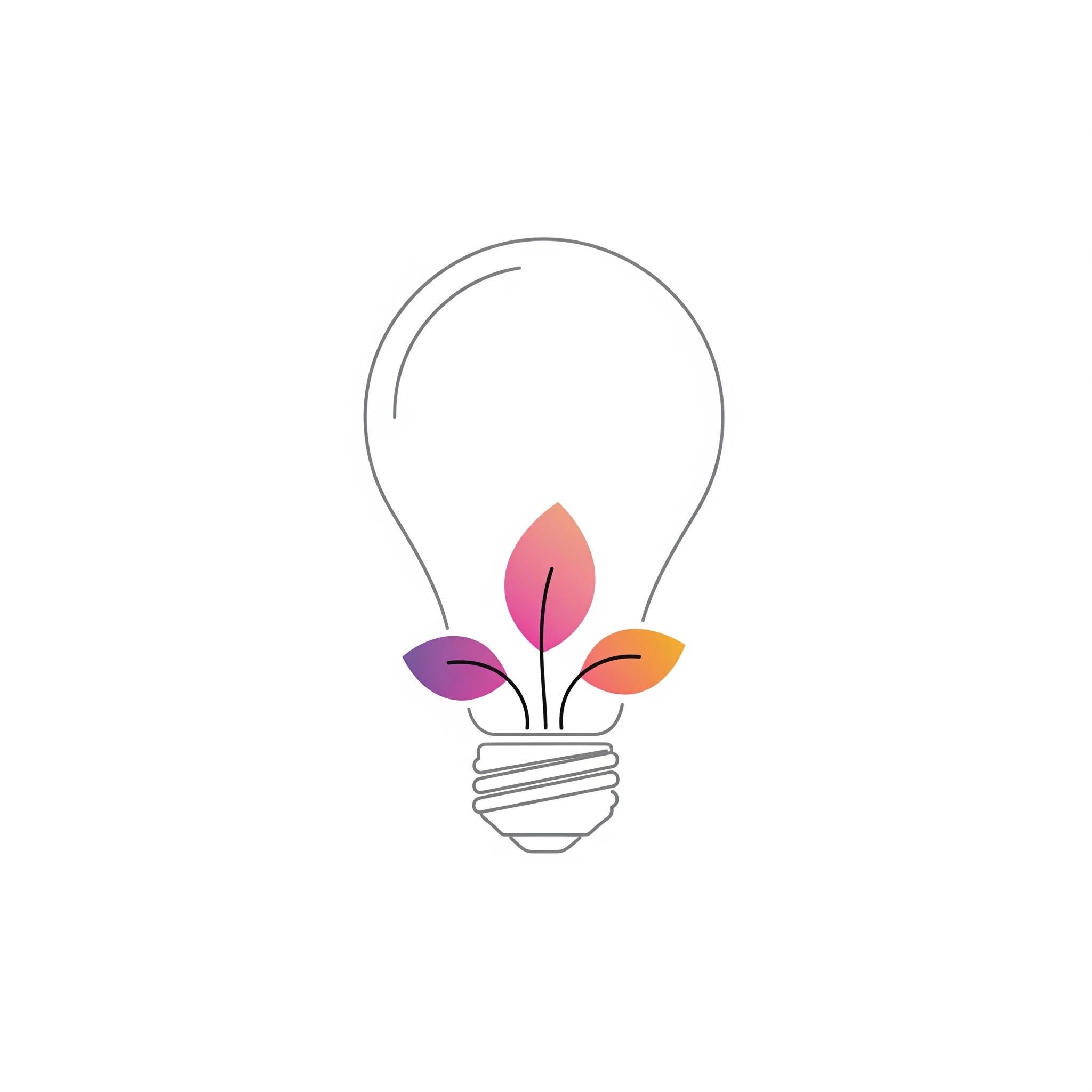 Lightbulb representing ideas